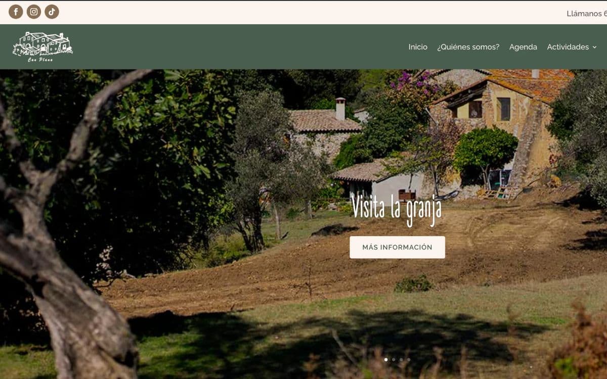 Web de Granja Can Plana